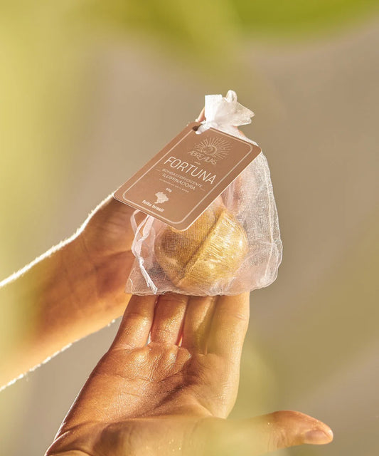 Fortuna Illuminating Effervescent Bath Bomb - Gold