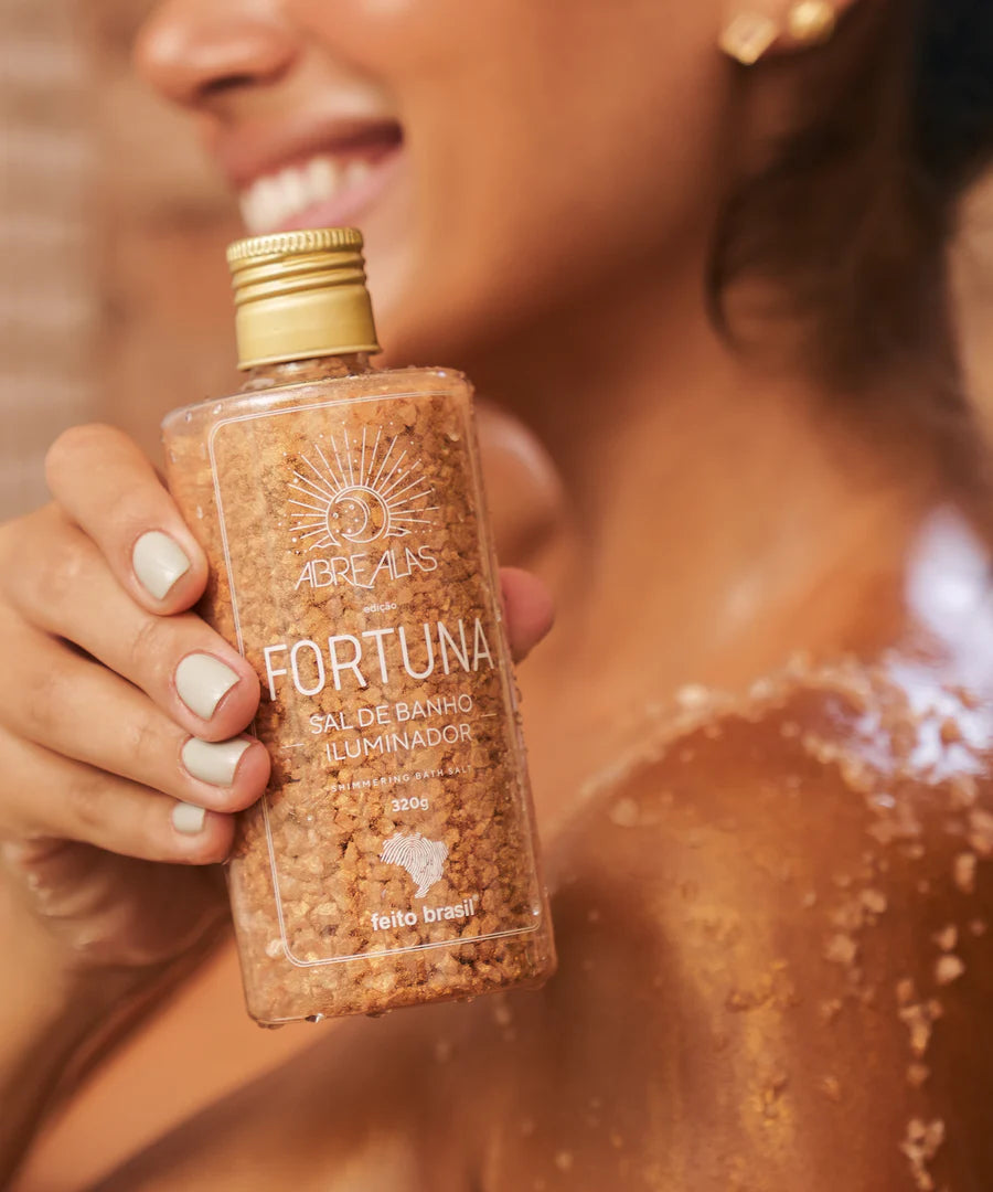 Fortuna Illuminating Bath Salt - Gold