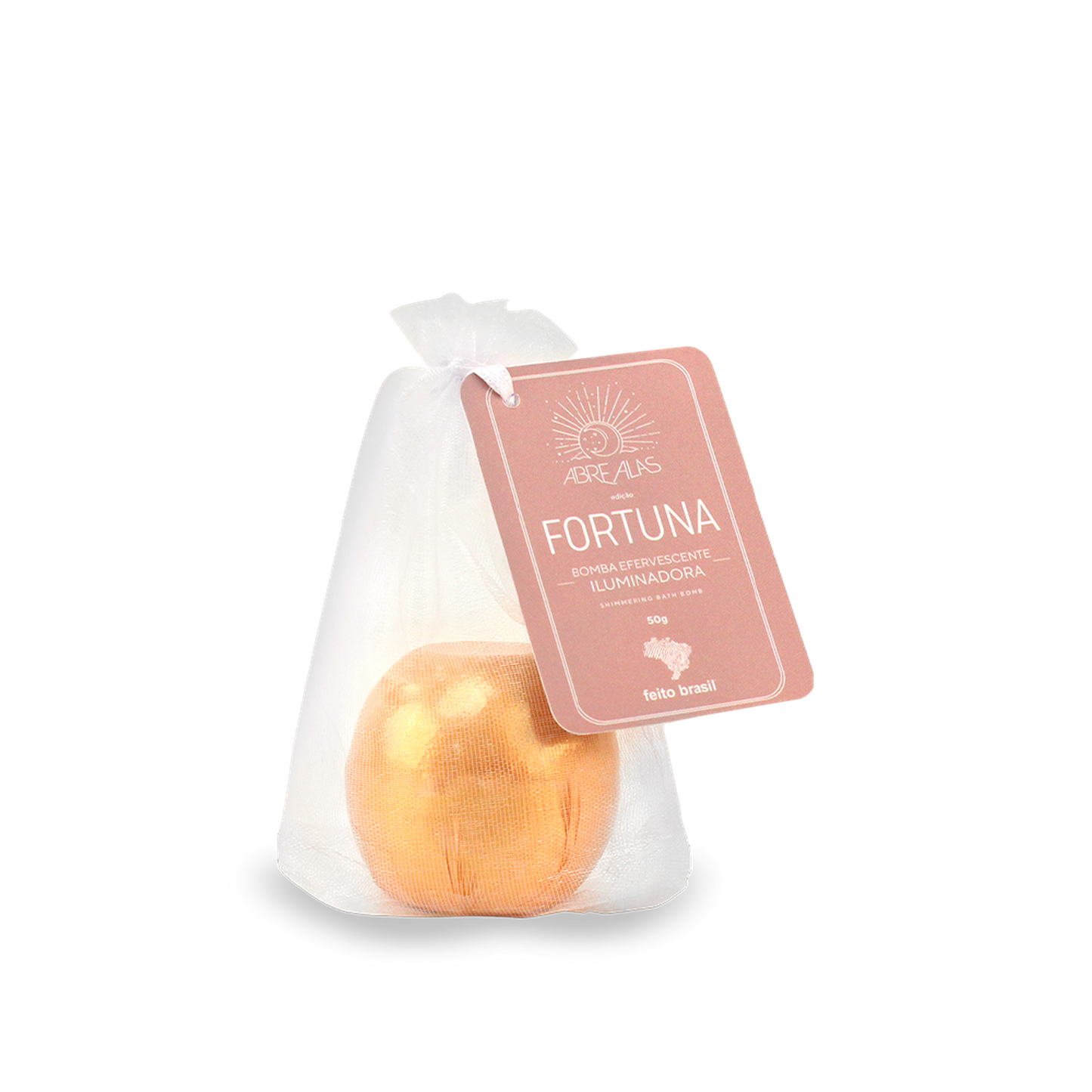 Fortuna Illuminating Effervescent Bath Bomb - Gold