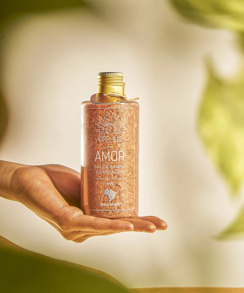 Amor Illuminating Bath Salt - Rose Gold