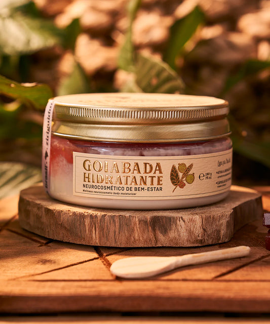  Moisturizing Guava promotes a feeling of relaxation immediately after application. Unparalleled texture with fresh and slightly sweet guava scent!